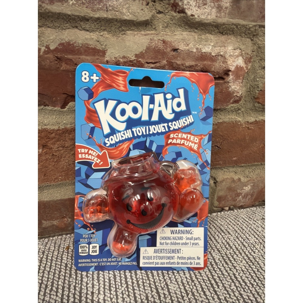 Nee Doh Kool Aid Squishy Scented Fruit Punch Flavor Fast Shipping 🧃